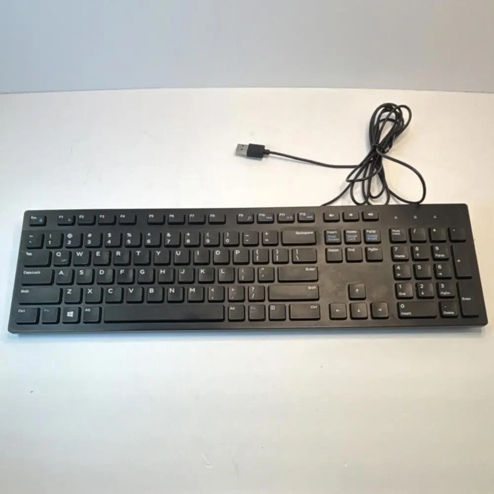 Dell Wired USB Standard Plug & Play Keyboard English‎